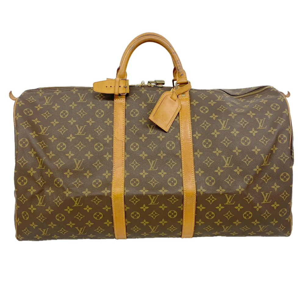 Louis Vuitton Bags - Boston Monogram Keepall 60 M41422 Brown Men's & Women's